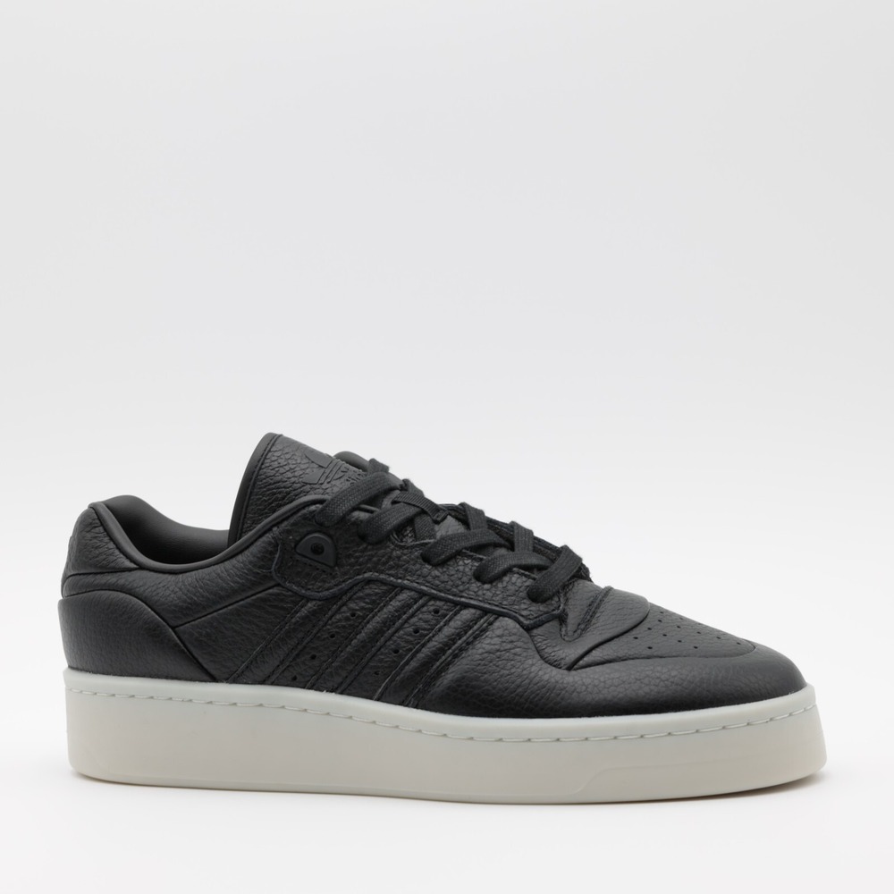 Adidas Originals Men's Leather‎ Rivalry Lux Low Shoes Black Size 10.5